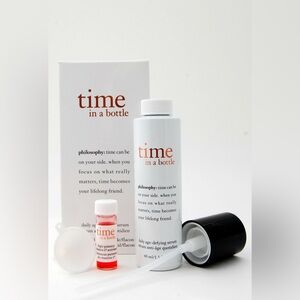 Philosophy Time In A Bottle Daily Age-Defying Serum Set w/ Activator *Original*